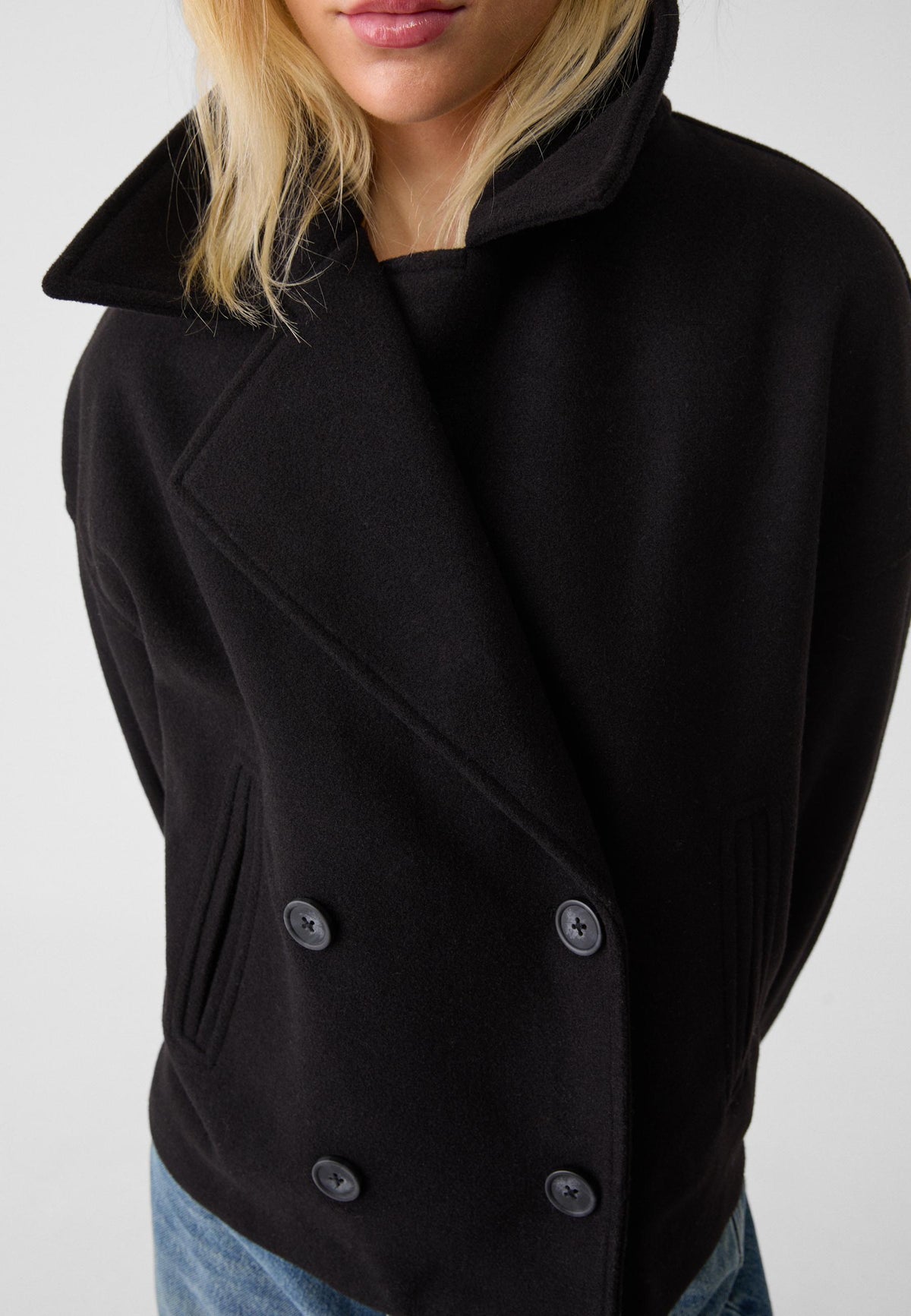 Mina | Boxy Cropped Blazer