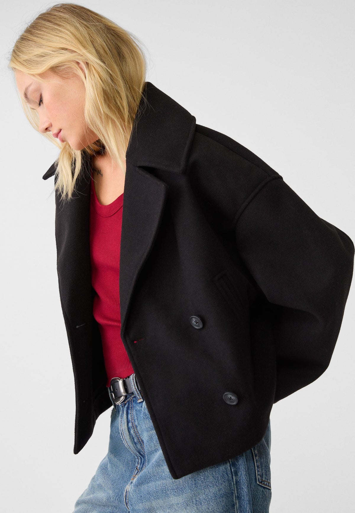 Mina | Boxy Cropped Blazer