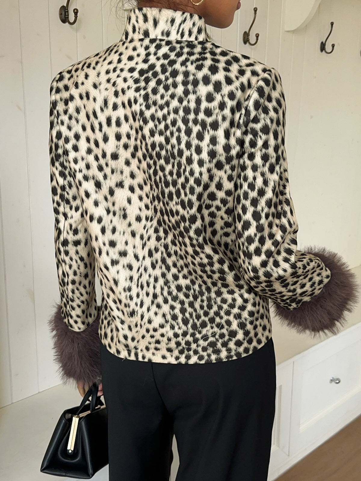 Arine | Leopard Faux Fur Coat
