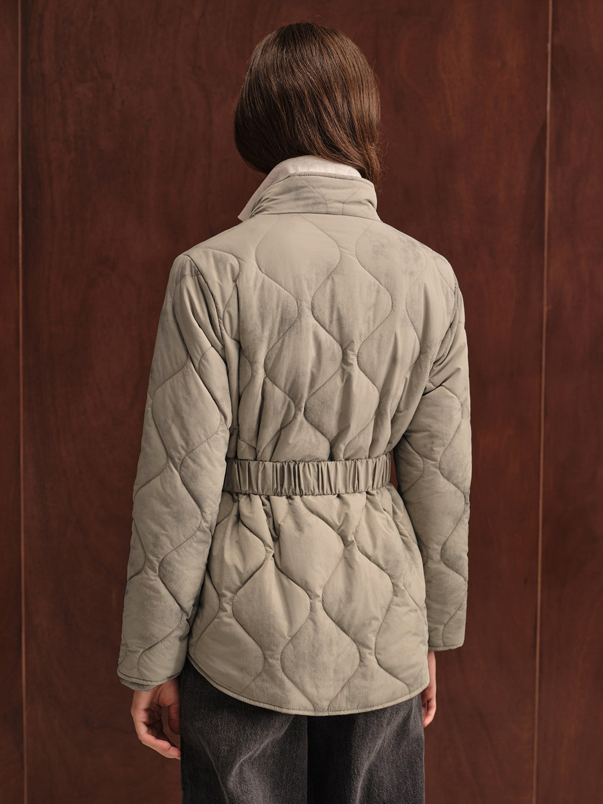 Esmya | Vintage Quilted Diamond Jacket