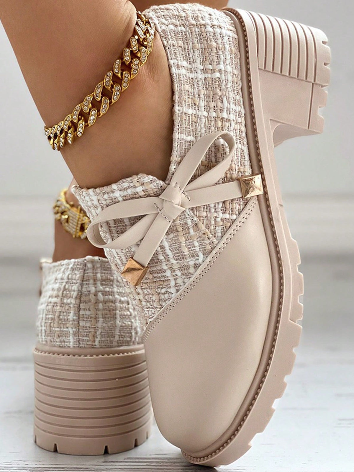 Esmora | PU Leather Flatform Loafer