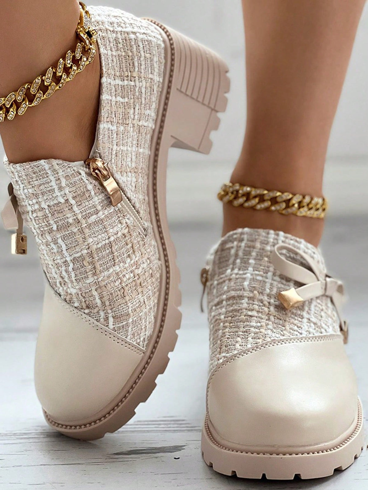 Esmora | PU Leather Flatform Loafer