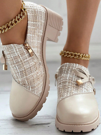 Esmora | PU Leather Flatform Loafer
