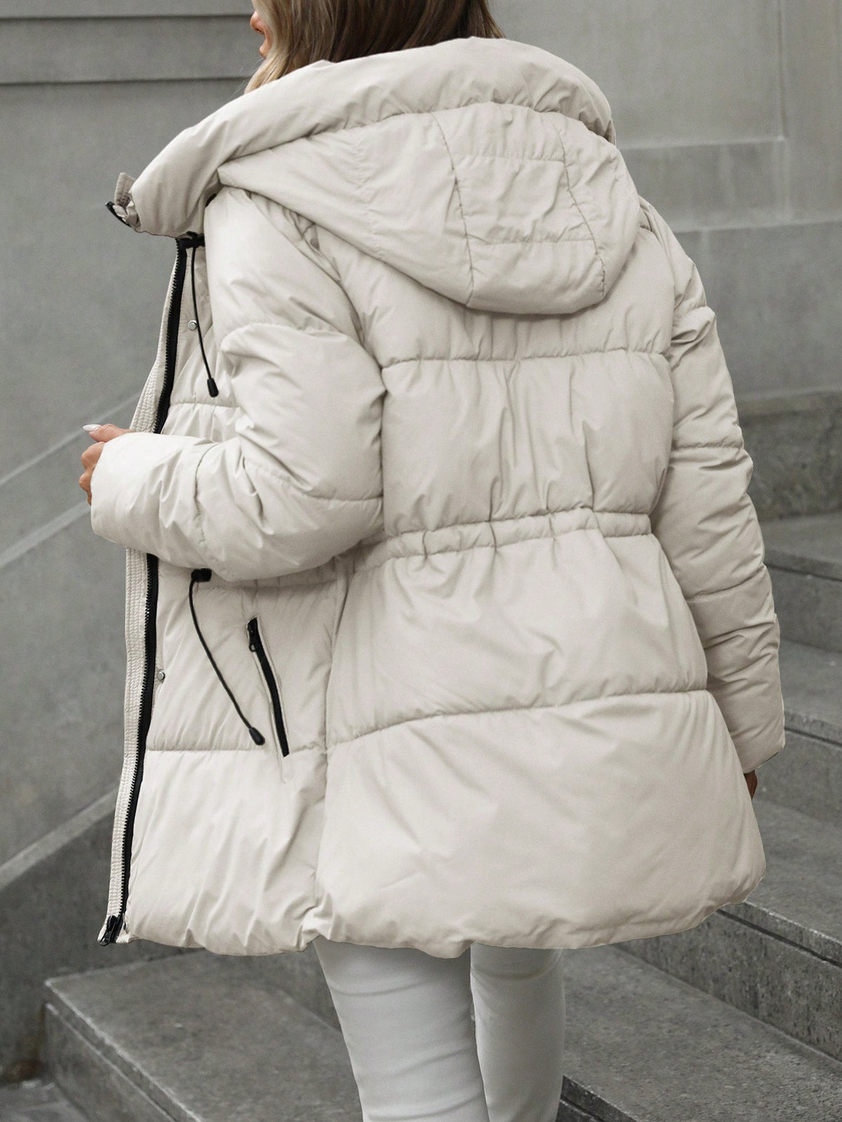 Kitia | Quilted Hooded Puffer Coat