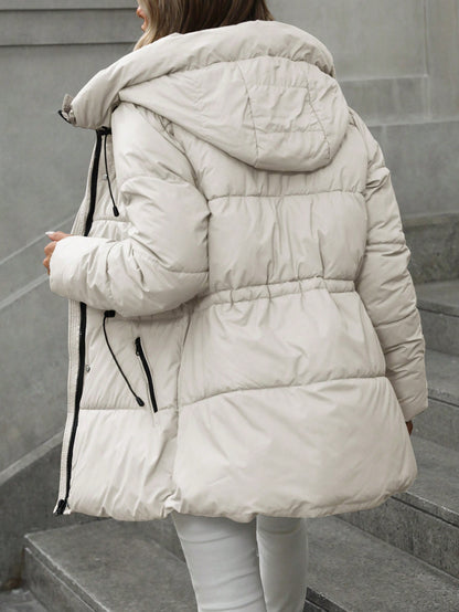 Kitia | Quilted Hooded Puffer Coat