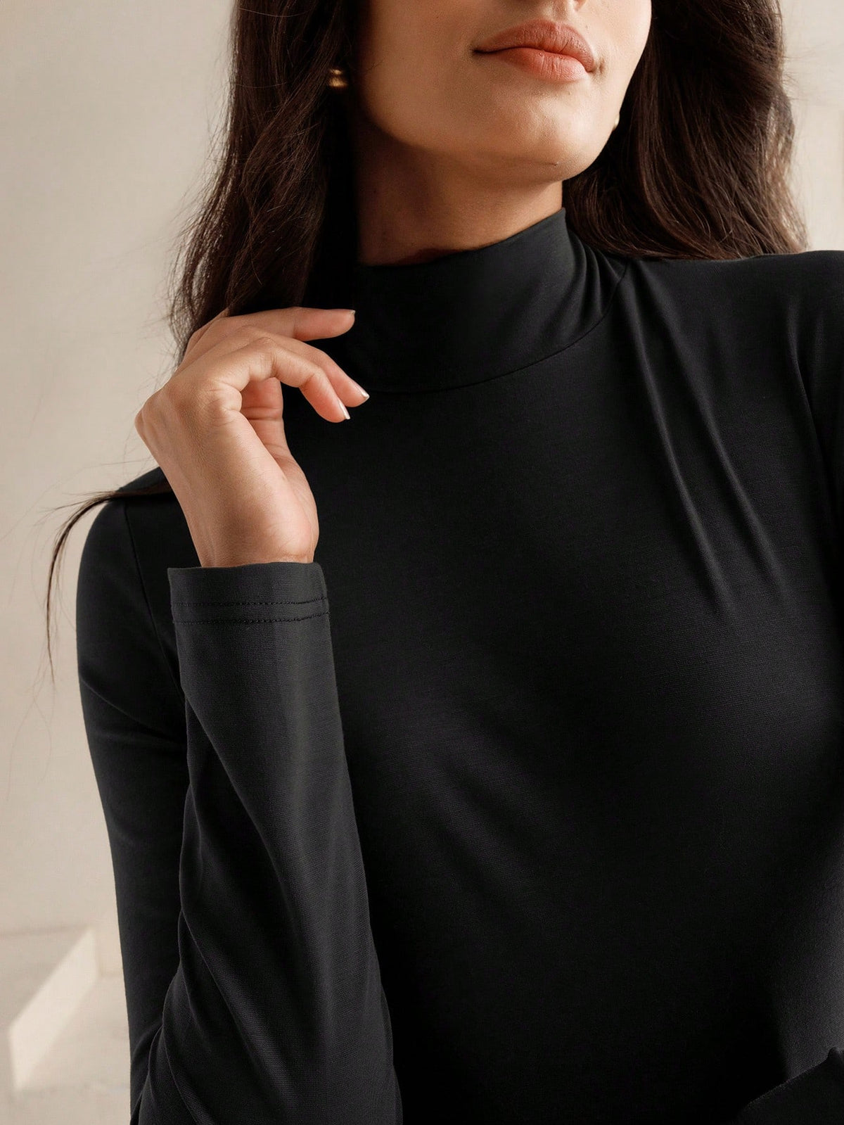 Arnya | Asymmetrical Knit A-Line Dress