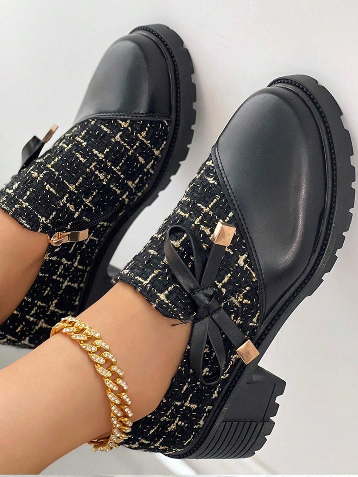 Esmora | PU Leather Flatform Loafer