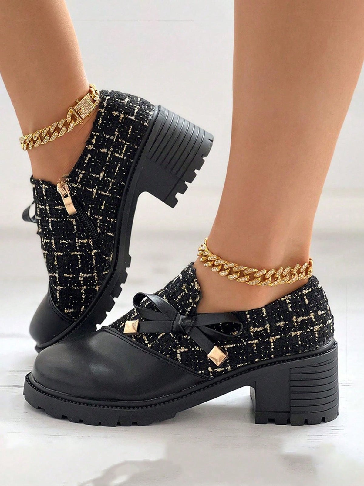 Esmora | PU Leather Flatform Loafer