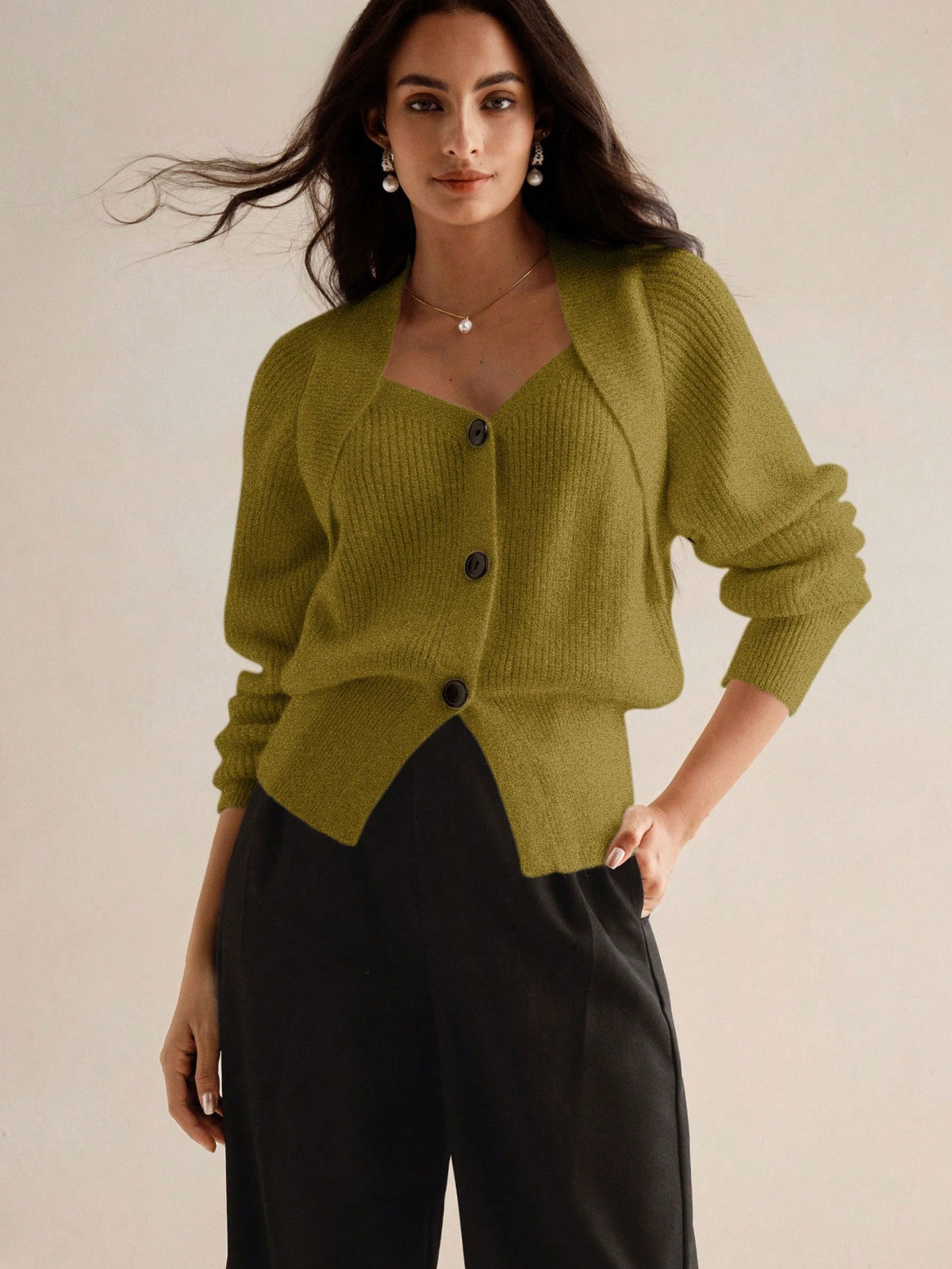 Zosea | Sweetheart Raglan Cardigan