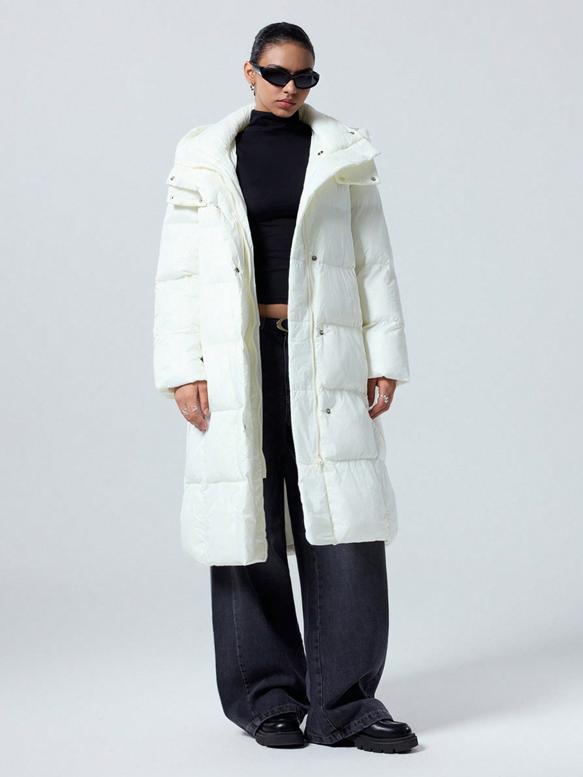 Karlea | Hooded Zip Puffer Jacket