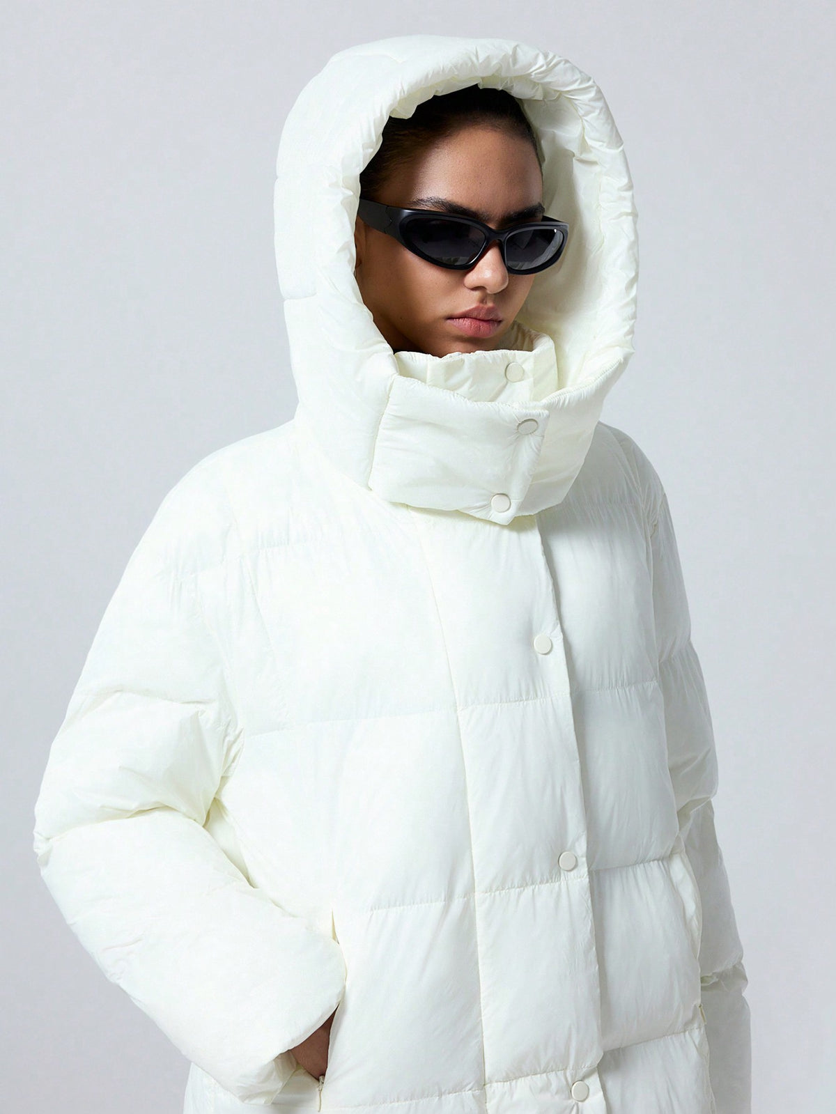 Karlea | Hooded Zip Puffer Jacket