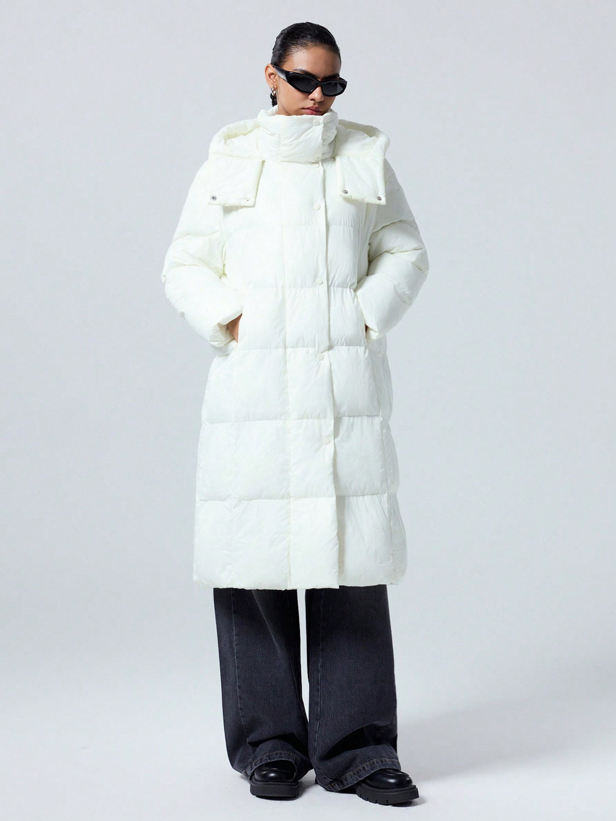 Karlea | Hooded Zip Puffer Jacket