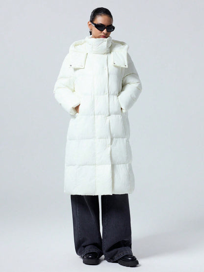 Karlea | Hooded Zip Puffer Jacket
