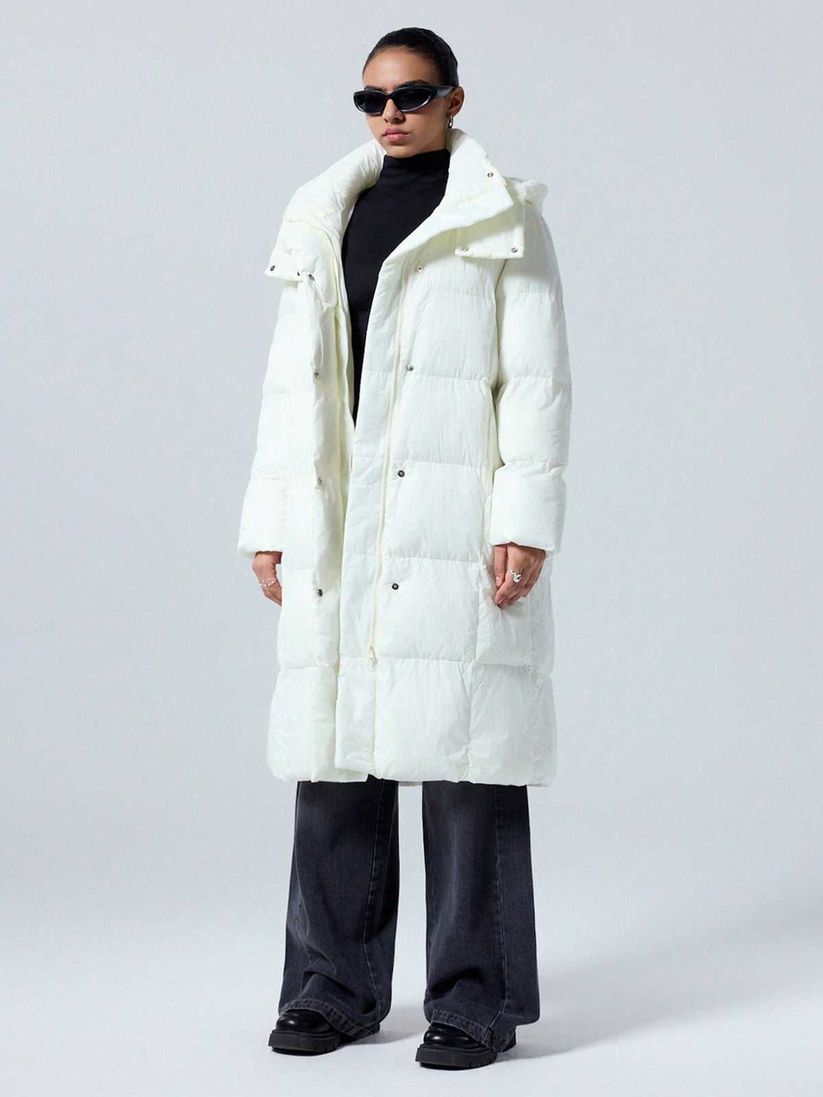 Karlea | Hooded Zip Puffer Jacket