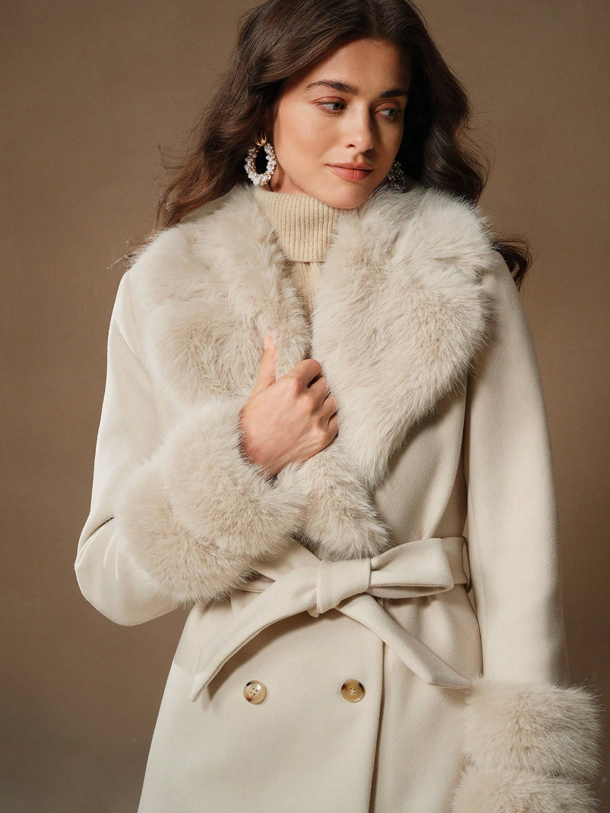 Allyn | Double-Breasted Midi Coat