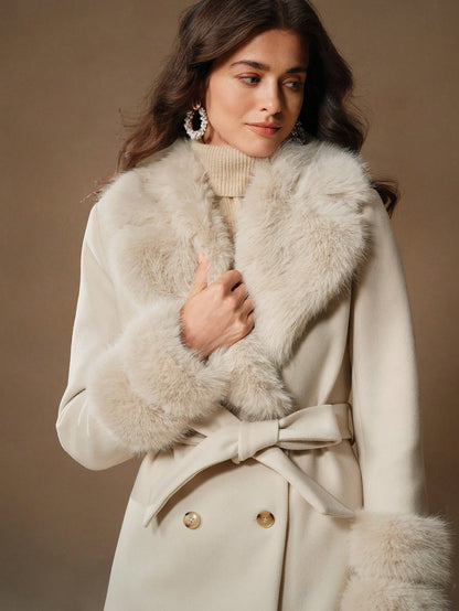 Allyn | Double-Breasted Midi Coat