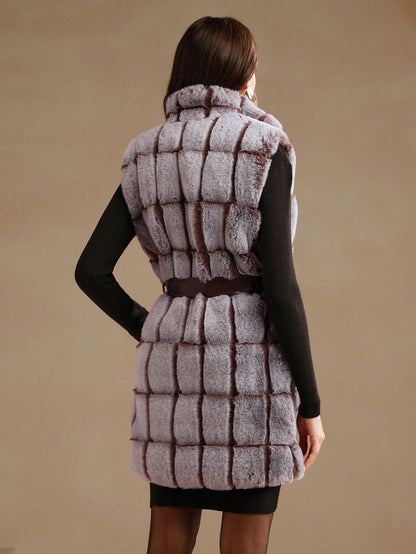 Lunya | Faux Fur Vest Jacket