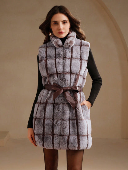 Lunya | Faux Fur Vest Jacket