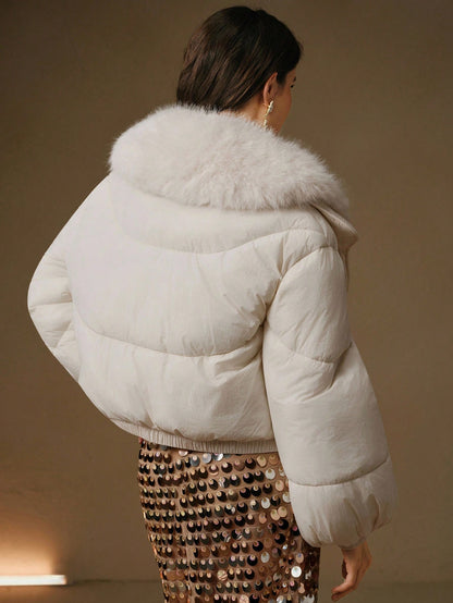 Unya | Oversized Short Puffer Coat