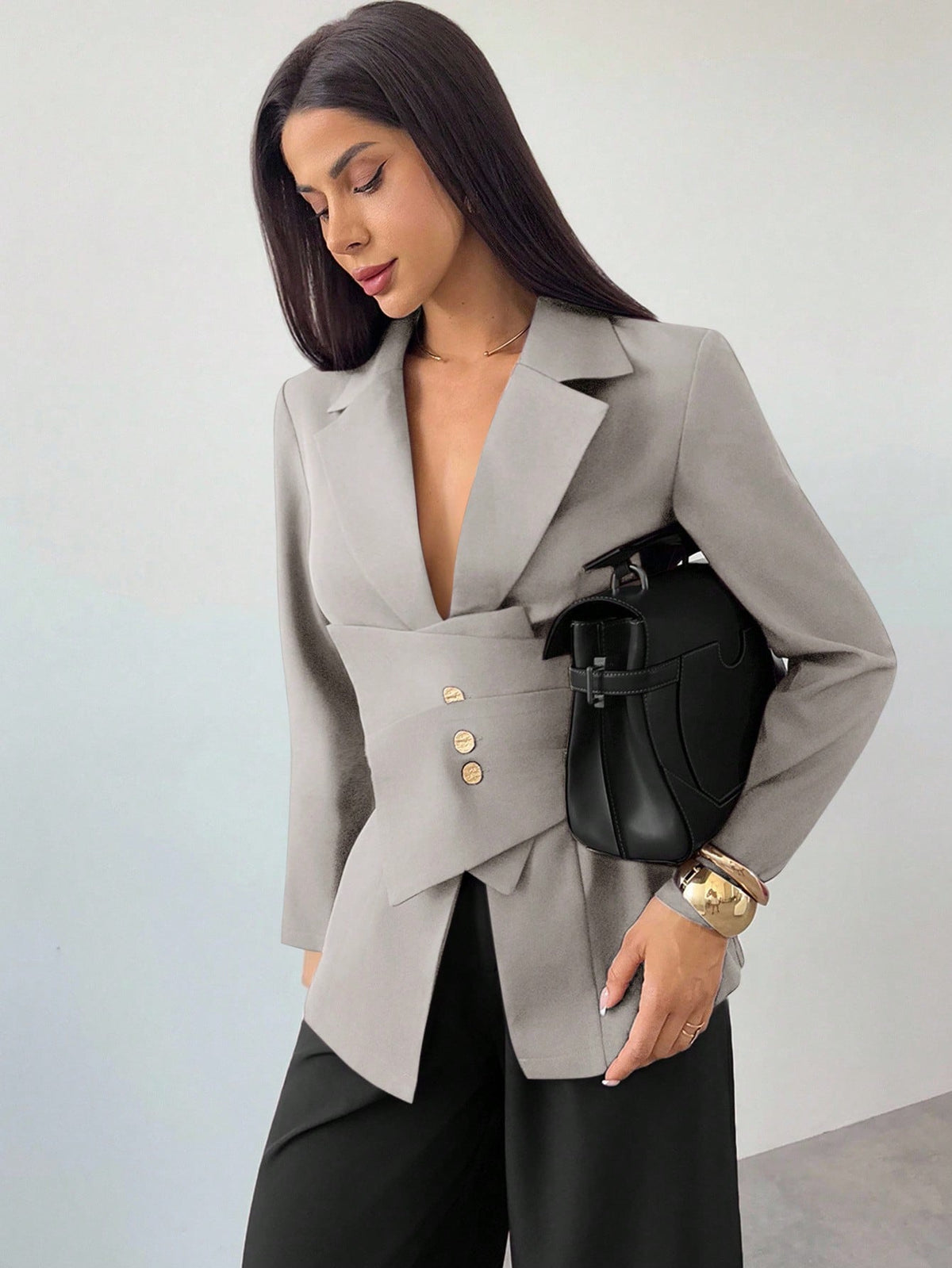 Lona | Fitted Lapel Blazer