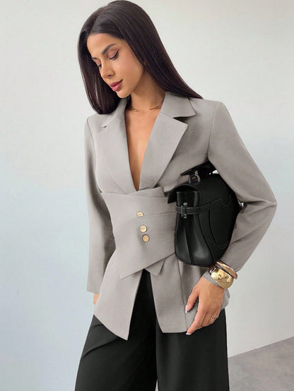 Lona | Fitted Lapel Blazer