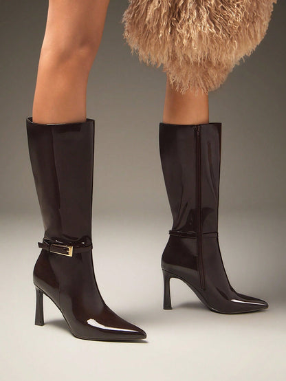 Idiel | Pointed Toe Stiletto Boots