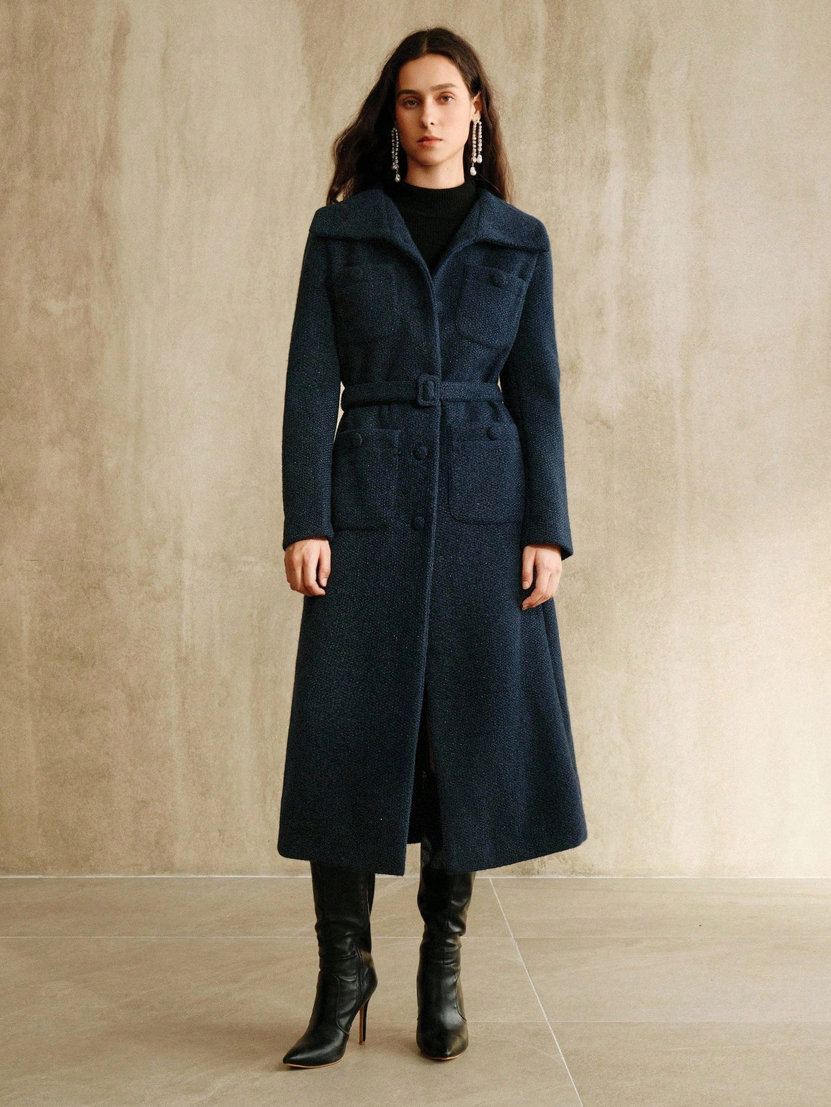 Alenea | Midi Wool Coat