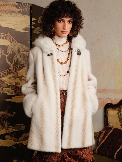 Wandis | Faux Fur Hooded Coat