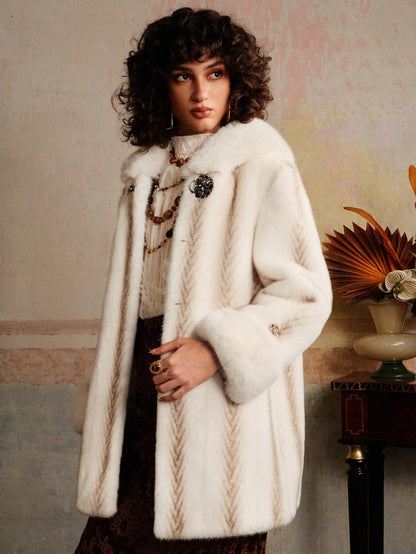 Wandis | Faux Fur Hooded Coat