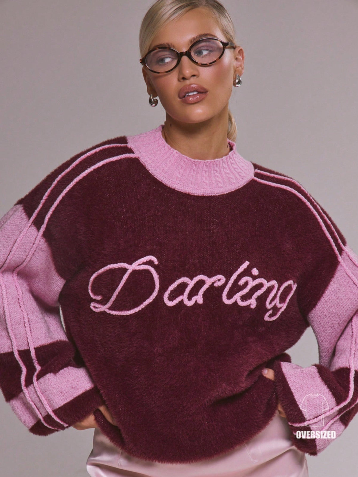 Eline | Oversized Cable Knit Pullover