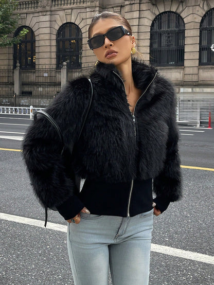 Zura | Short Faux Fur Jacket