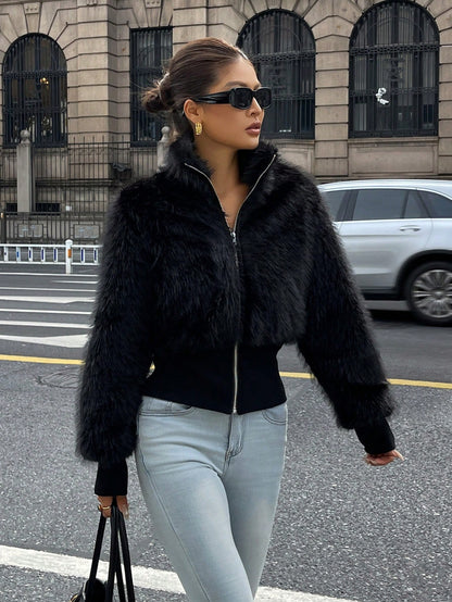 Zura | Short Faux Fur Jacket