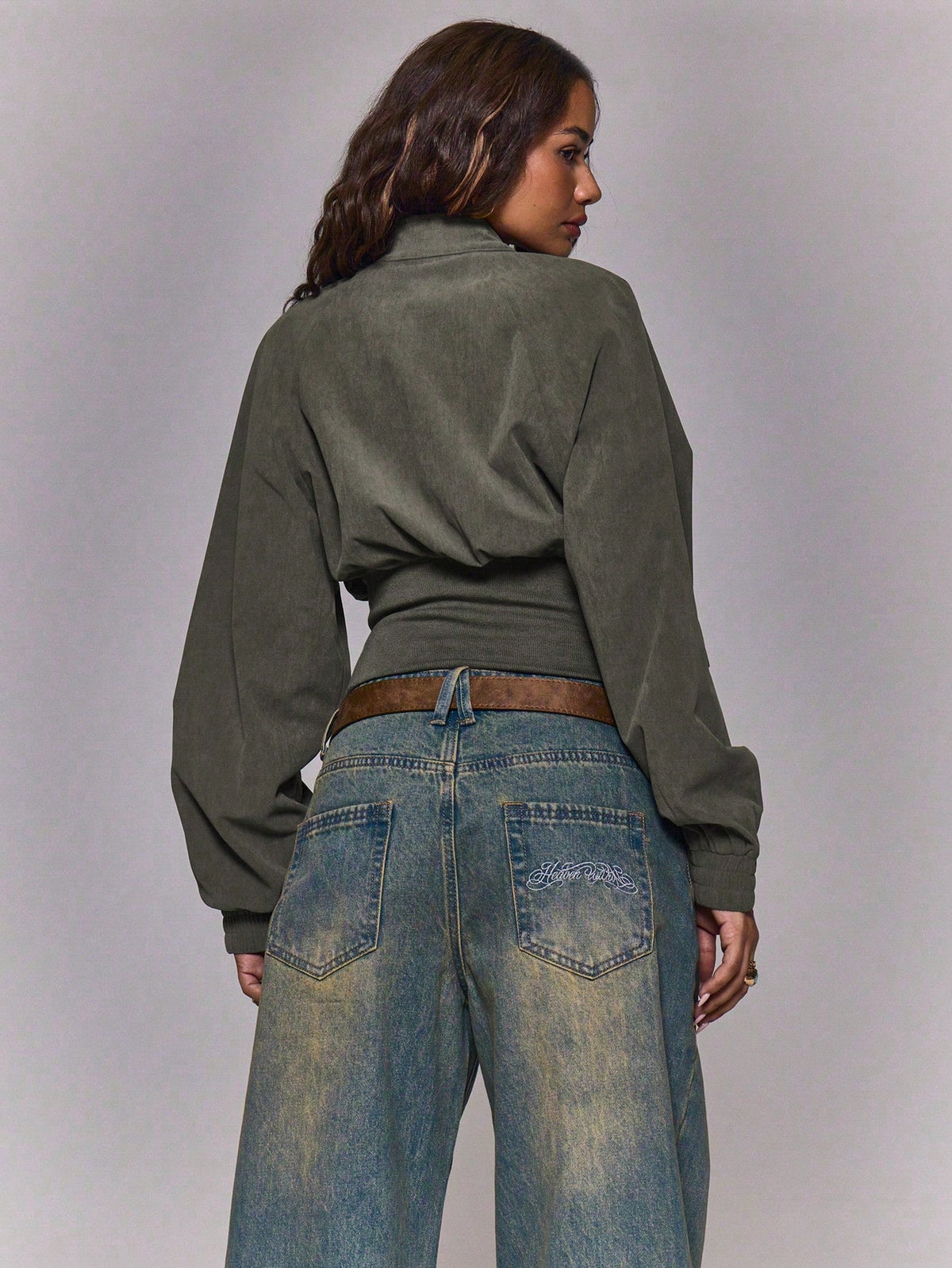 Oslara | Corduroy Raglan Jacket