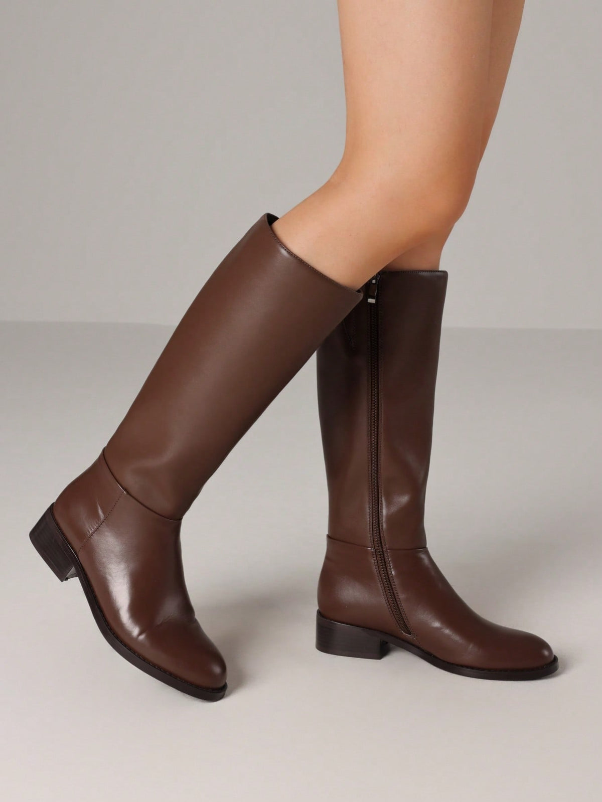 Xenea | Wide Calf Knee High Riding Boot