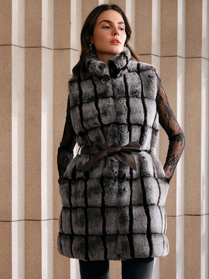 Lunya | Faux Fur Vest Jacket
