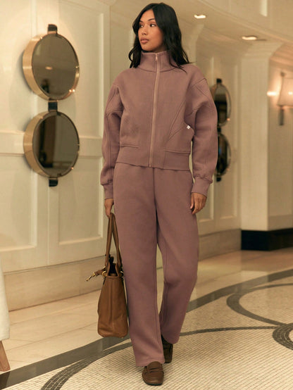 Nikea | Funnel Neck Fleece Jacket