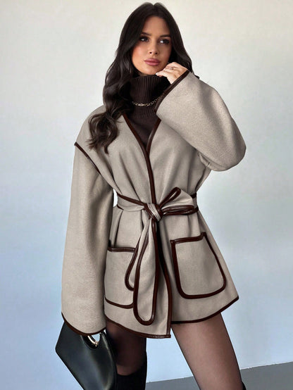 Emmia | Oversized Wrap Cardigan Jacket