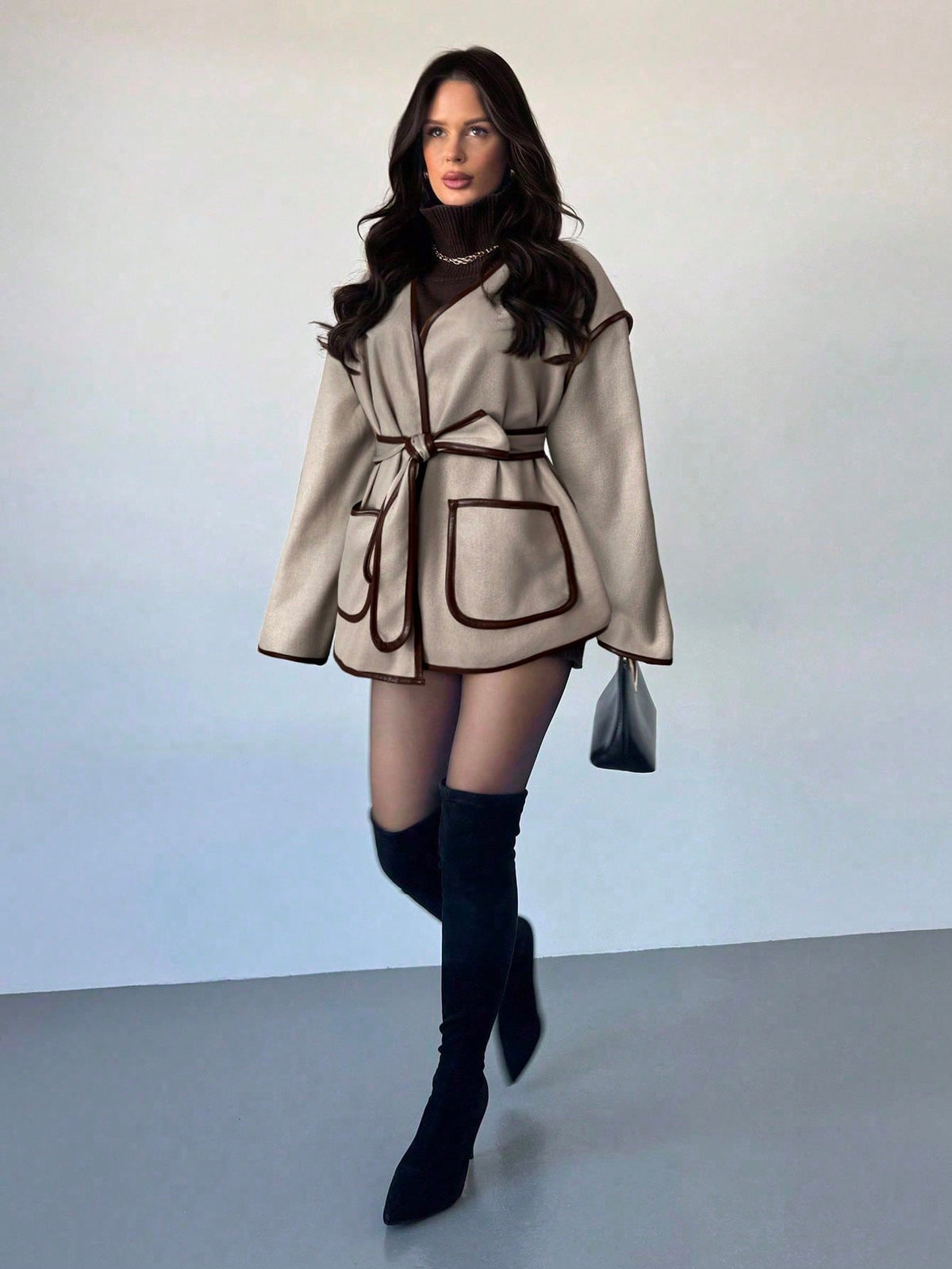 Emmia | Oversized Wrap Cardigan Jacket