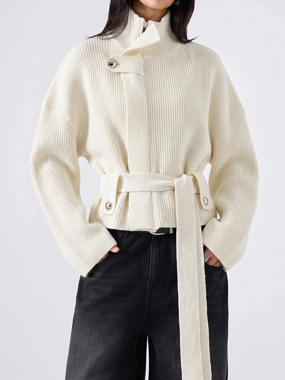 Inkea | Oversized Ribbed Cardigan