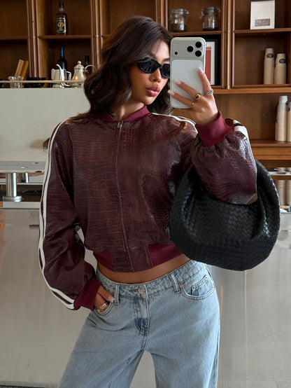 Ivia | Tie-Dye Bomber Jacket