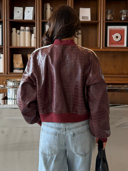 Ivia | Tie-Dye Bomber Jacket