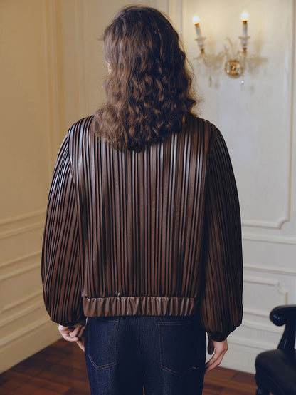 Ewiel | Tie Dye Pleated Blouse