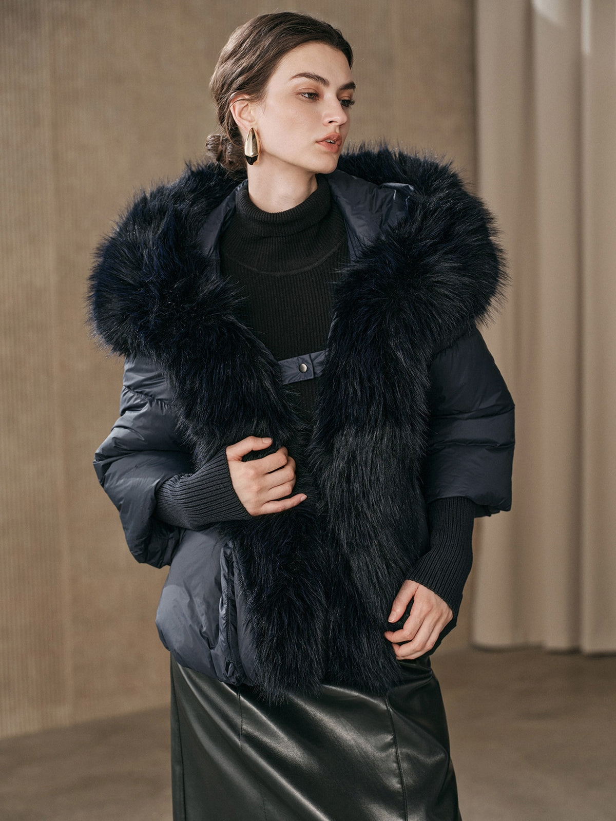 Gwenya | Hooded Oversized Puffer Coat