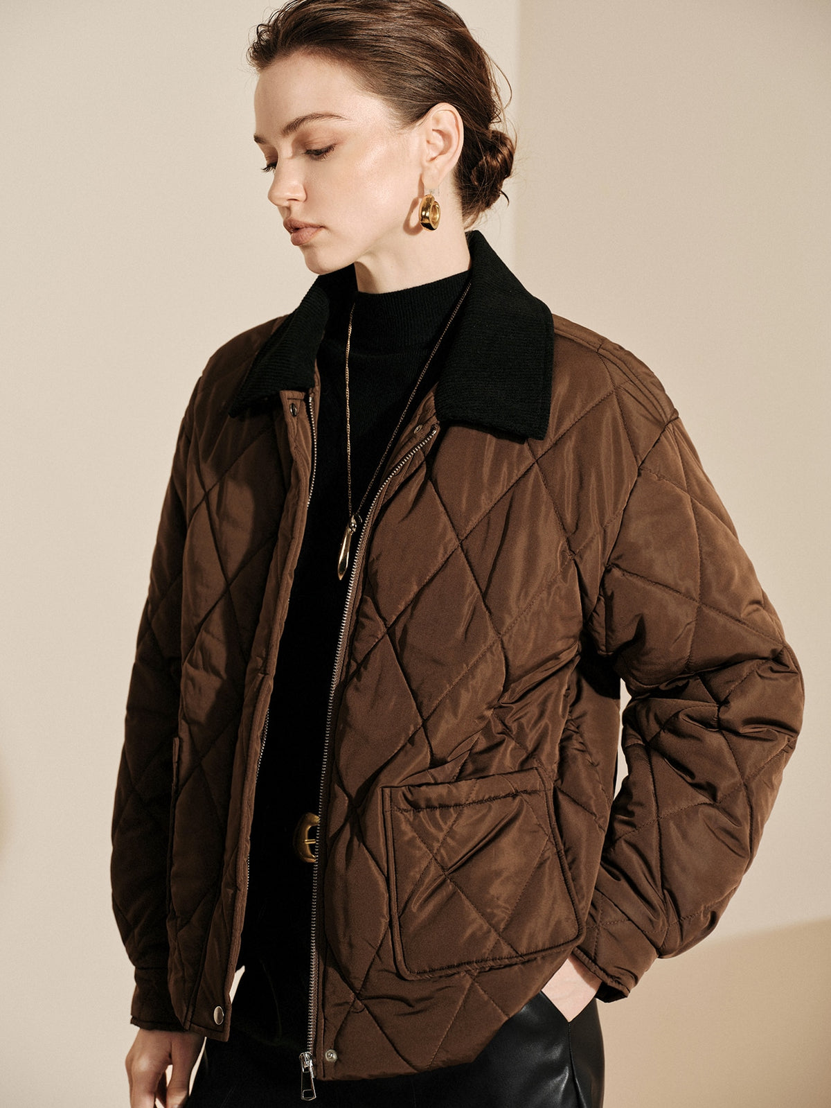 Piplyn | Quilted Padded Coat