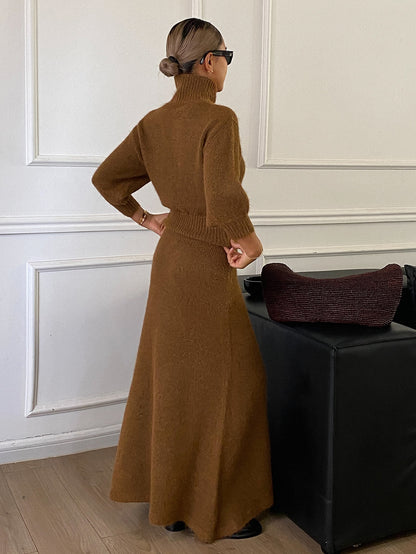 Sirea | Ribbed Knit Two-Piece Set