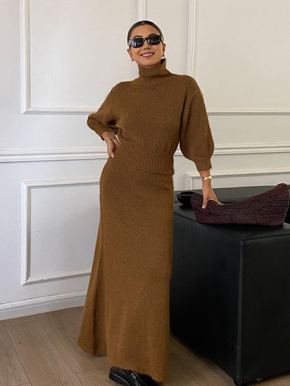 Sirea | Ribbed Knit Two-Piece Set