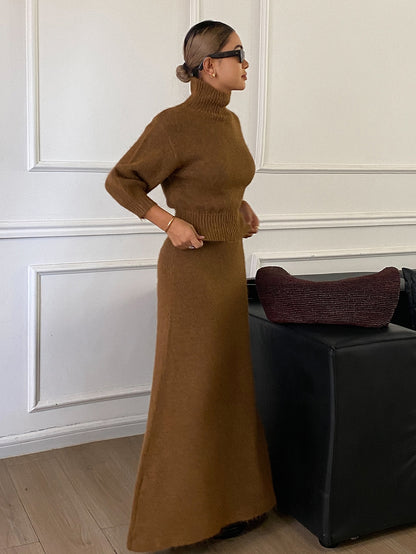 Sirea | Ribbed Knit Two-Piece Set