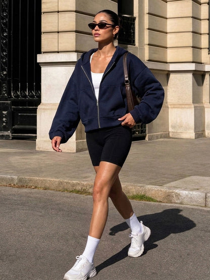 Jola | Oversized Zip-Up Hoodie