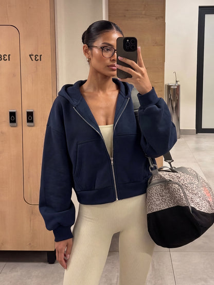 Jola | Oversized Zip-Up Hoodie