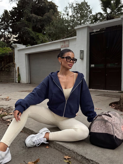 Jola | Oversized Zip-Up Hoodie